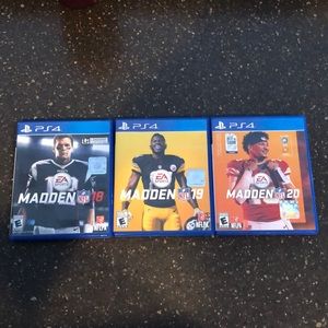 Madden 18,19,20